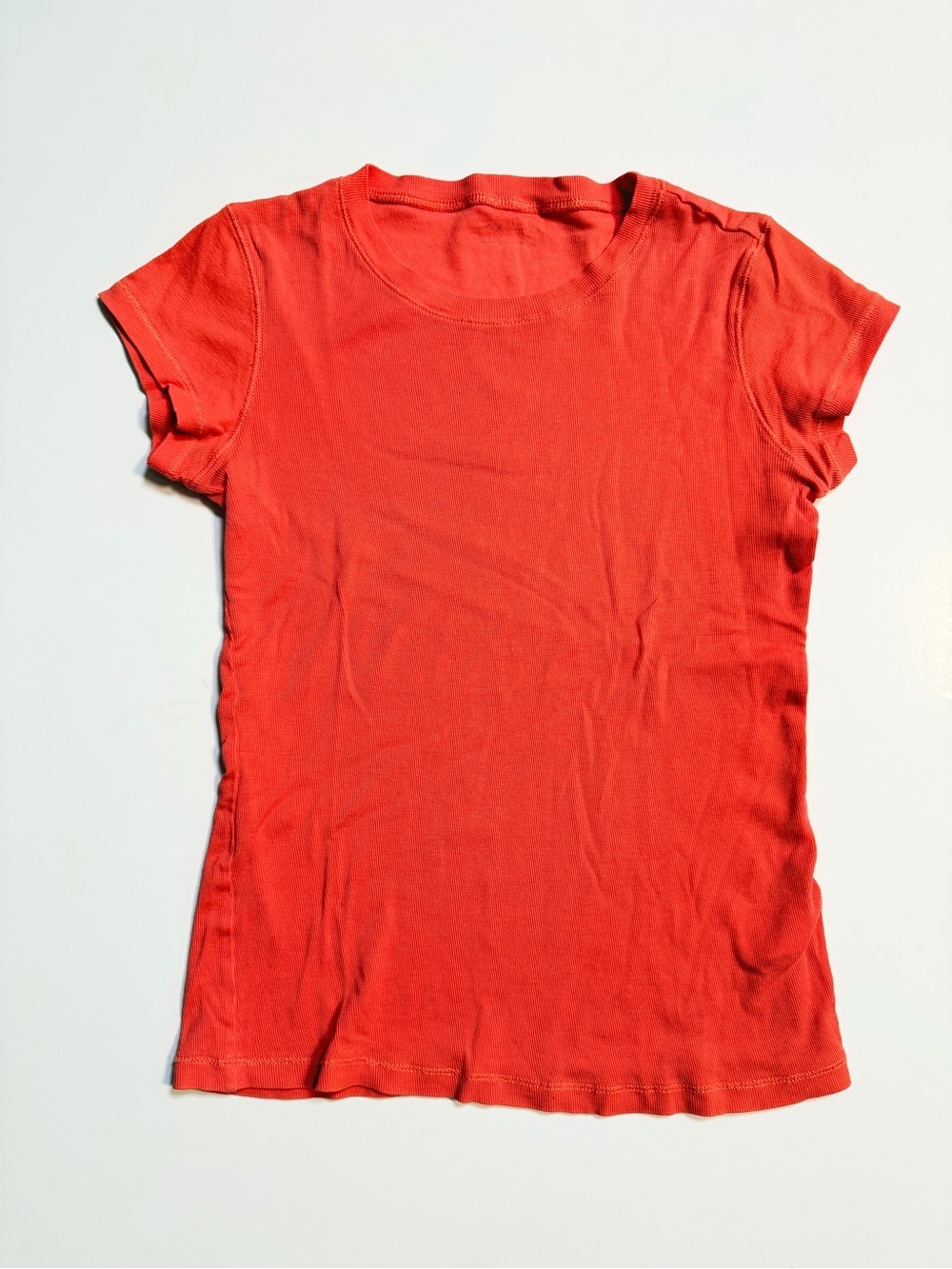 Out from Under orange short sleeve Tshirt
Ribbed Size S/XS